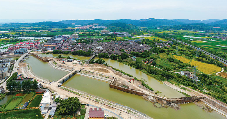 蛟龍護江岸 海曙“防洪圈”實現(xiàn)封閉